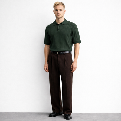 THE CARTER KNIT POLO MORANOD