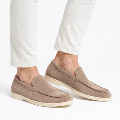 THE EVAN SUEDE LOAFERS MORANOD