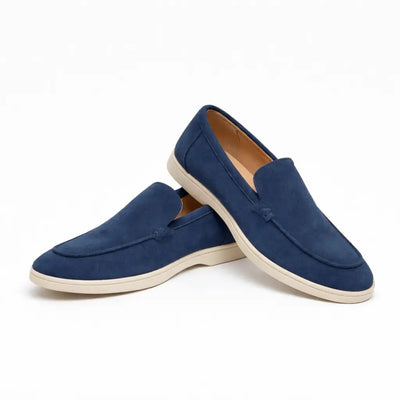 THE EVAN SUEDE LOAFERS MORANOD