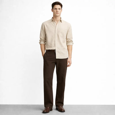 THE MONACO LINEN SHIRT MORANOD
