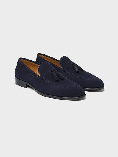 THE TASSEL SUEDE LOAFERS MORANOD
