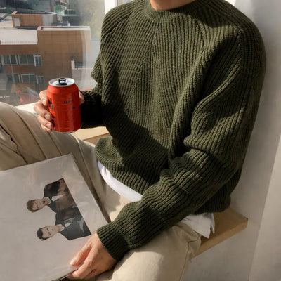 THE HUDSON KNIT SWEATER MORANOD