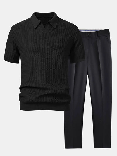 THE LUCCA KNIT SET MORANOD